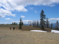 Paige and Theresa on the ridge